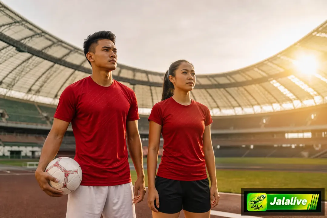 Ilustrasi sepak bola Jalalive