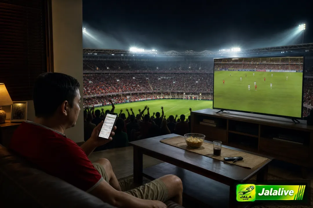 Ilustrasi sepak bola Jalalive