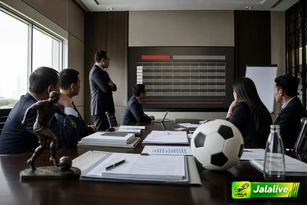 Ilustrasi sepak bola Jalalive