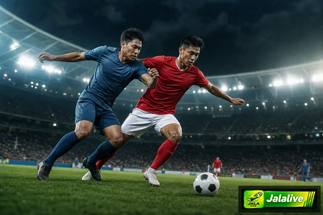 Ilustrasi sepak bola Jalalive