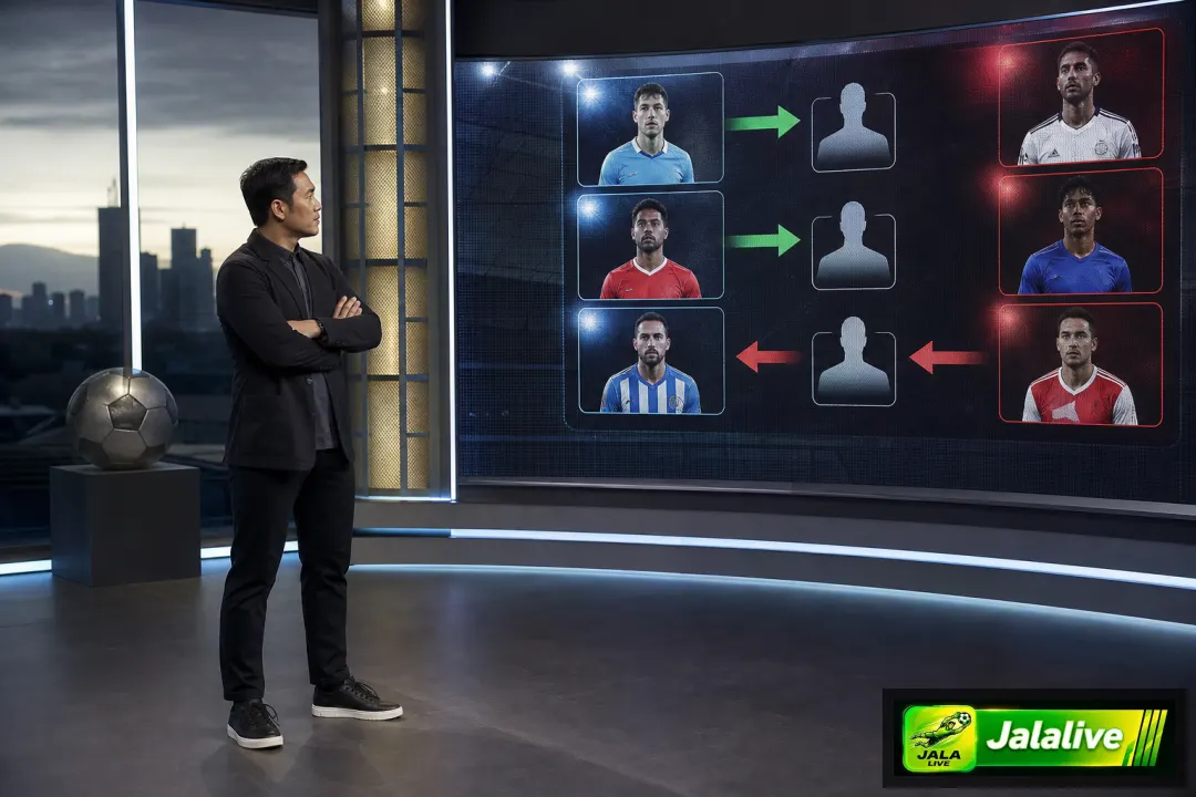 Ilustrasi sepak bola Jalalive